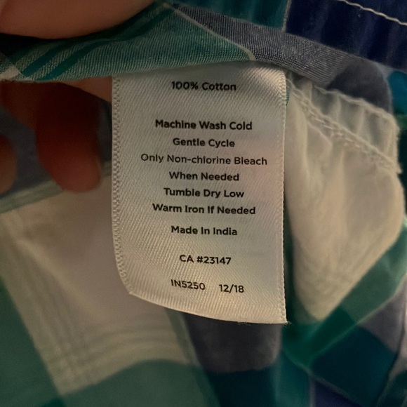 Talbots Plaid Button-Up (SP) - Picture 3 of 8